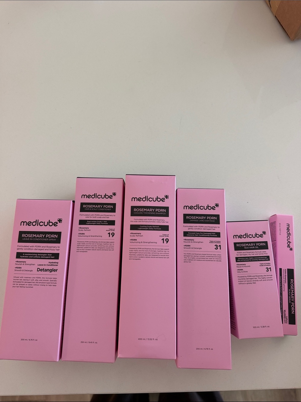Rosemary PDRN Pink Hair & Scalp Care Set